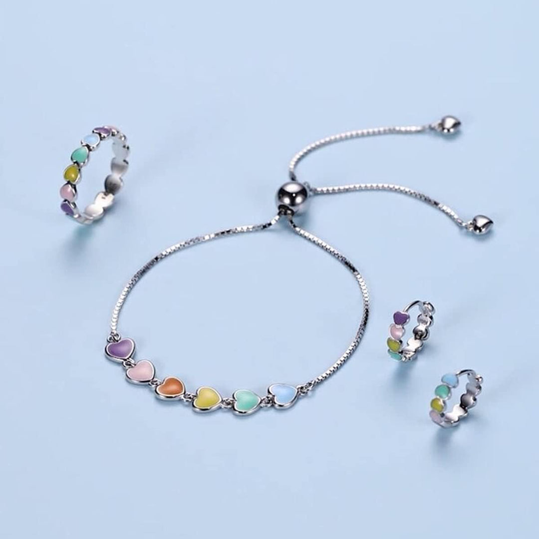 Pulsera de Huella de Patas de Plata Esterlina – Ajuste Ajustable