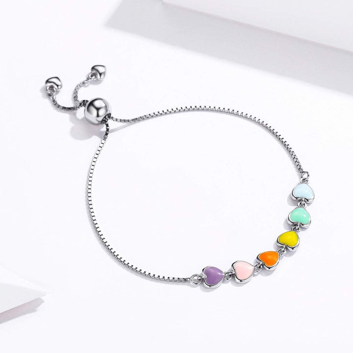 Pulsera de Huella de Patas de Plata Esterlina – Ajuste Ajustable