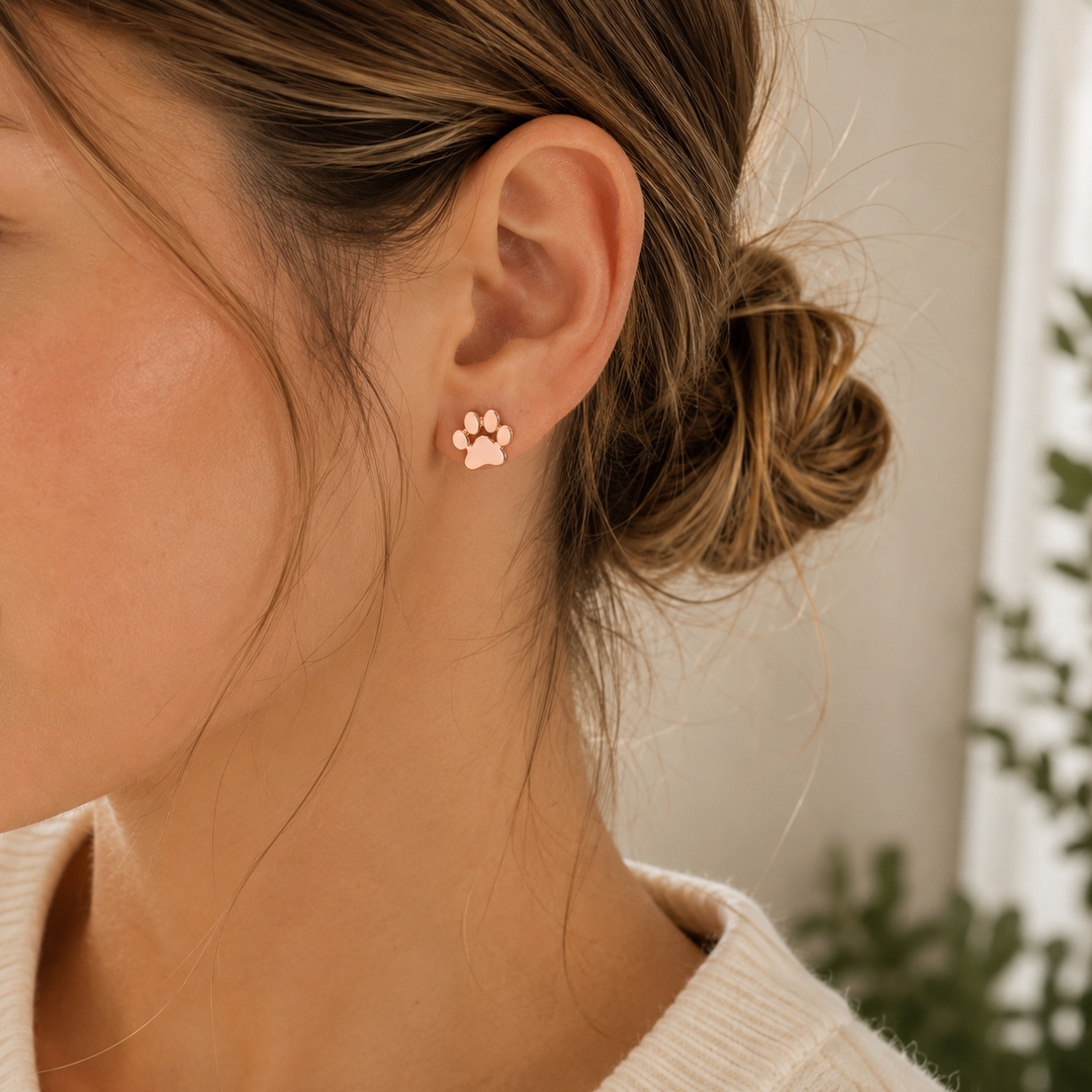 Pendientes Huella de Amor