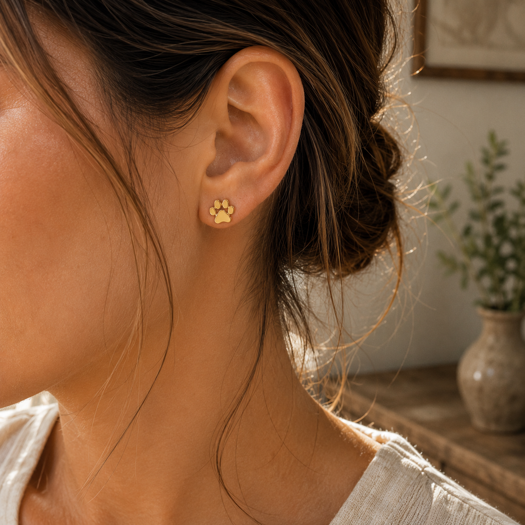 Pendientes Huella de Amor
