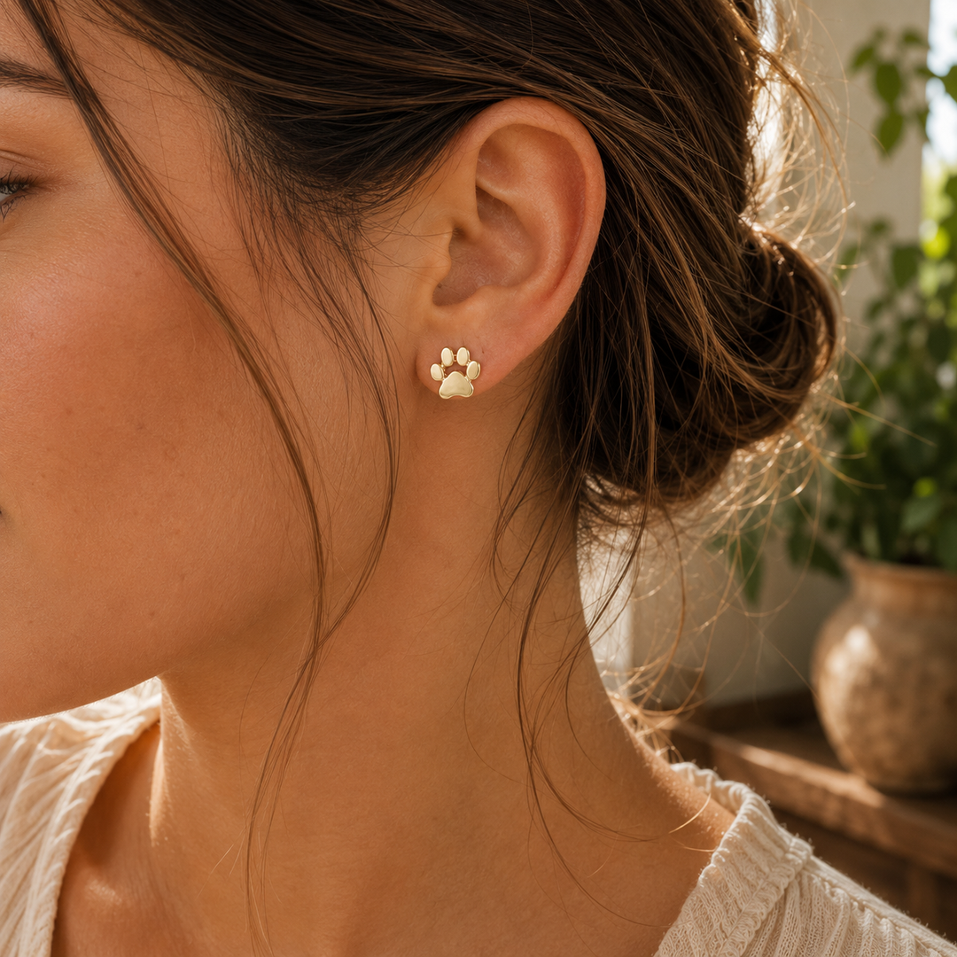 Pendientes Huella de Amor