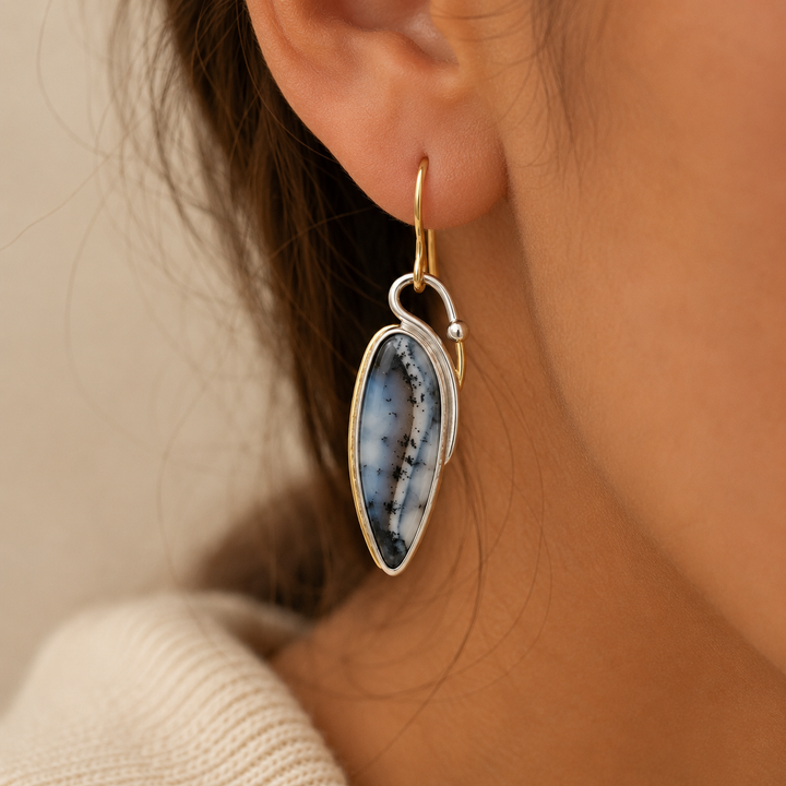 Pendientes Vintage Silver Darkie