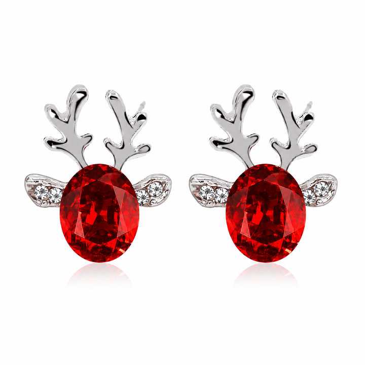 Pendientes Reno Boreal de Cristal