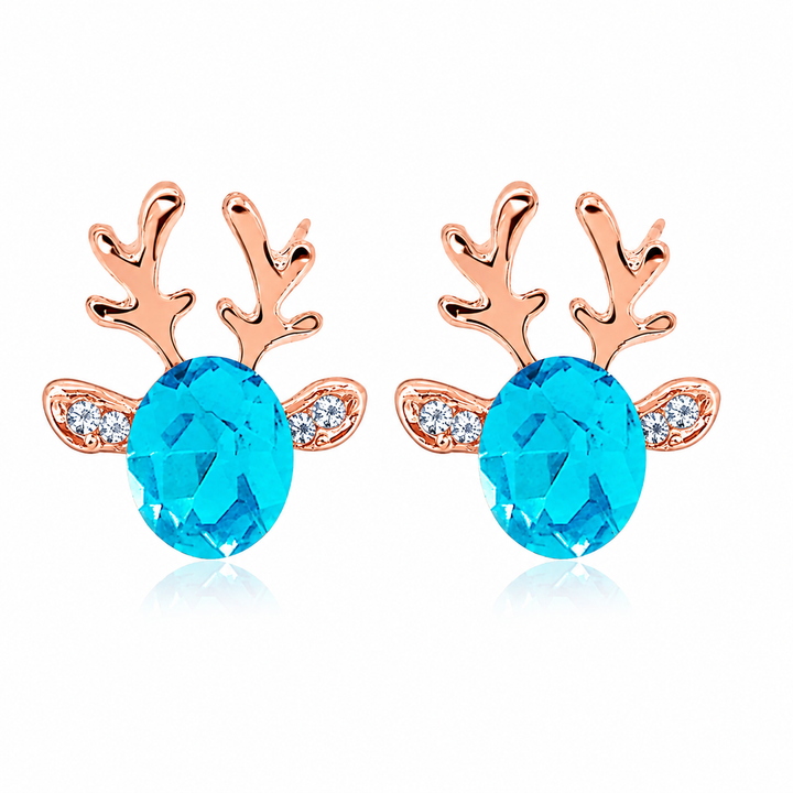 Pendientes Reno Boreal de Cristal