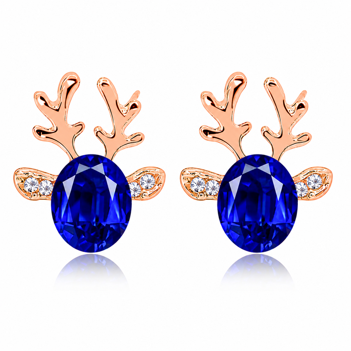 Pendientes Reno Boreal de Cristal