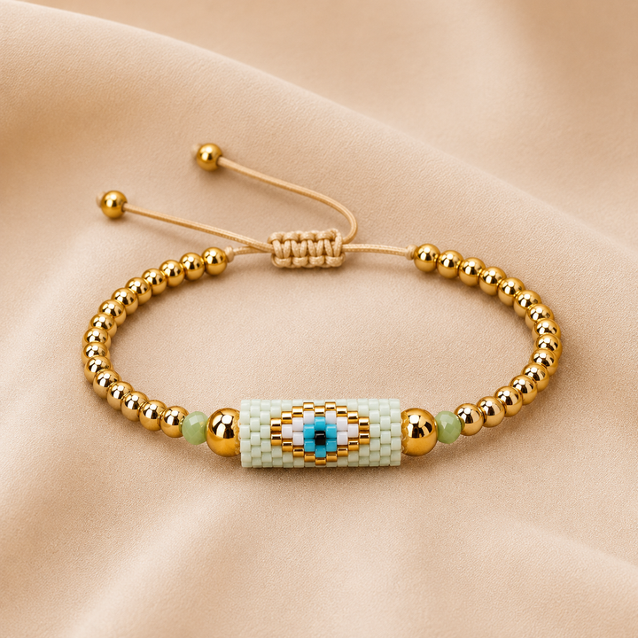 Pulsera de Oro Nazar