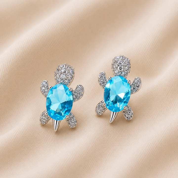 Pendientes Tortuga Marina Oceana