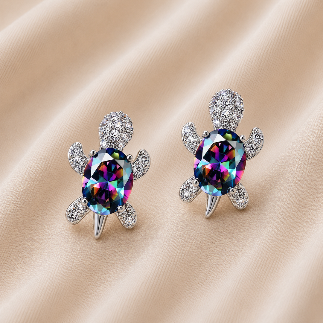 Pendientes Tortuga Marina Oceana