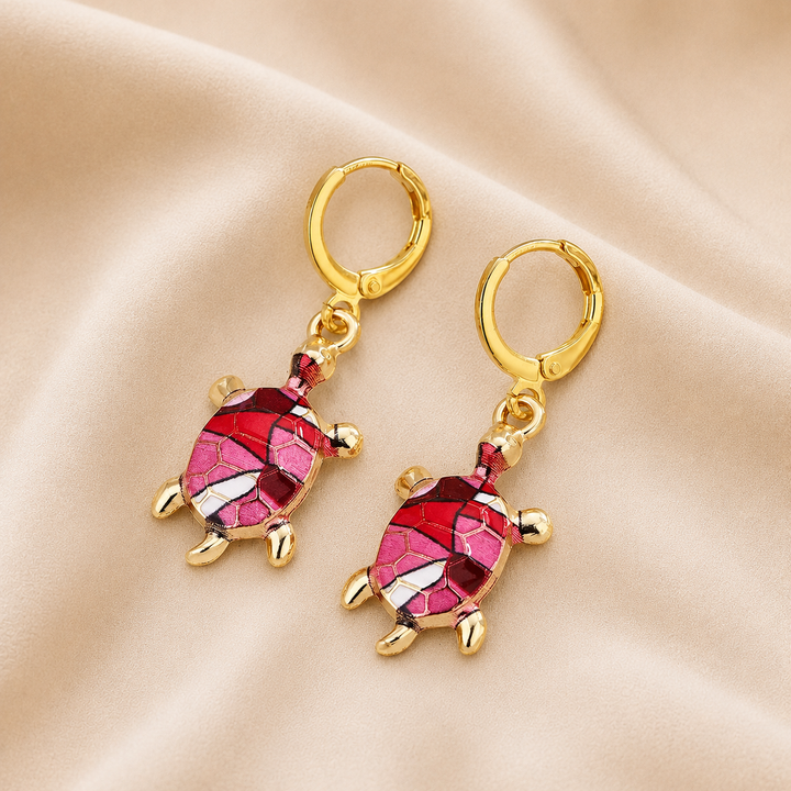 Pendientes Tortuga Marina Marea