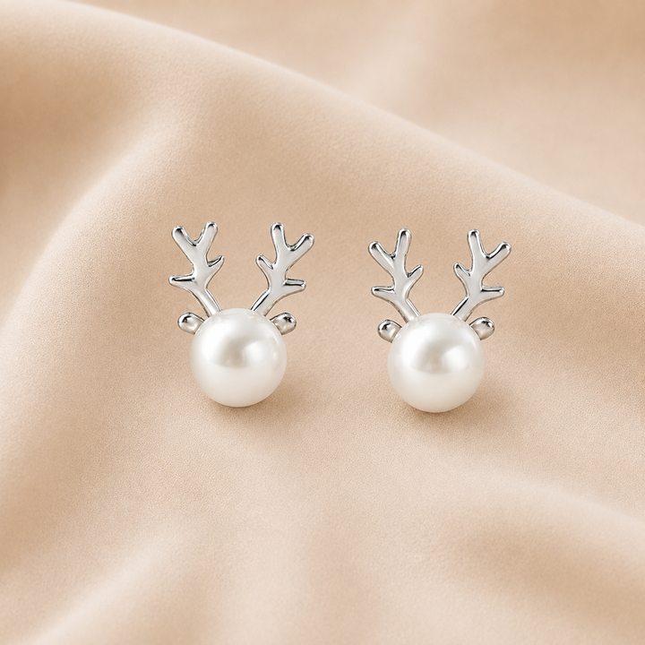 Pendientes de Perlas de Reno