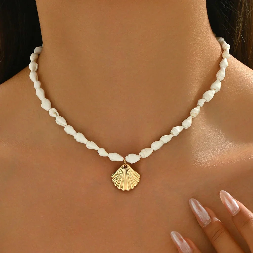 Collar Colgante de Concha Sueños Oceánicos
