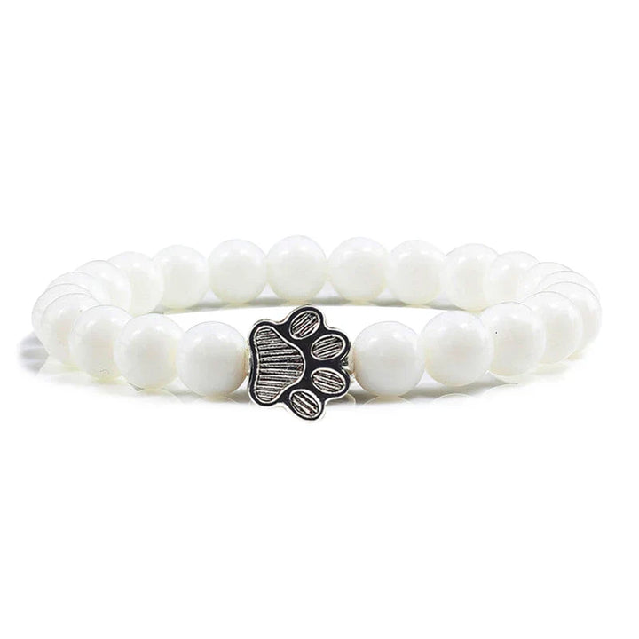 Pulsera de Patas con Cuentas – Diseño de Piedra Natural