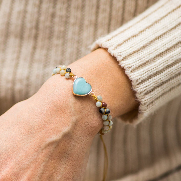 Pulsera de Protección del Amor de Amazonita