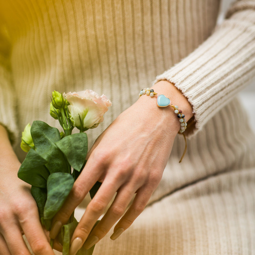 Pulsera de Protección del Amor de Amazonita