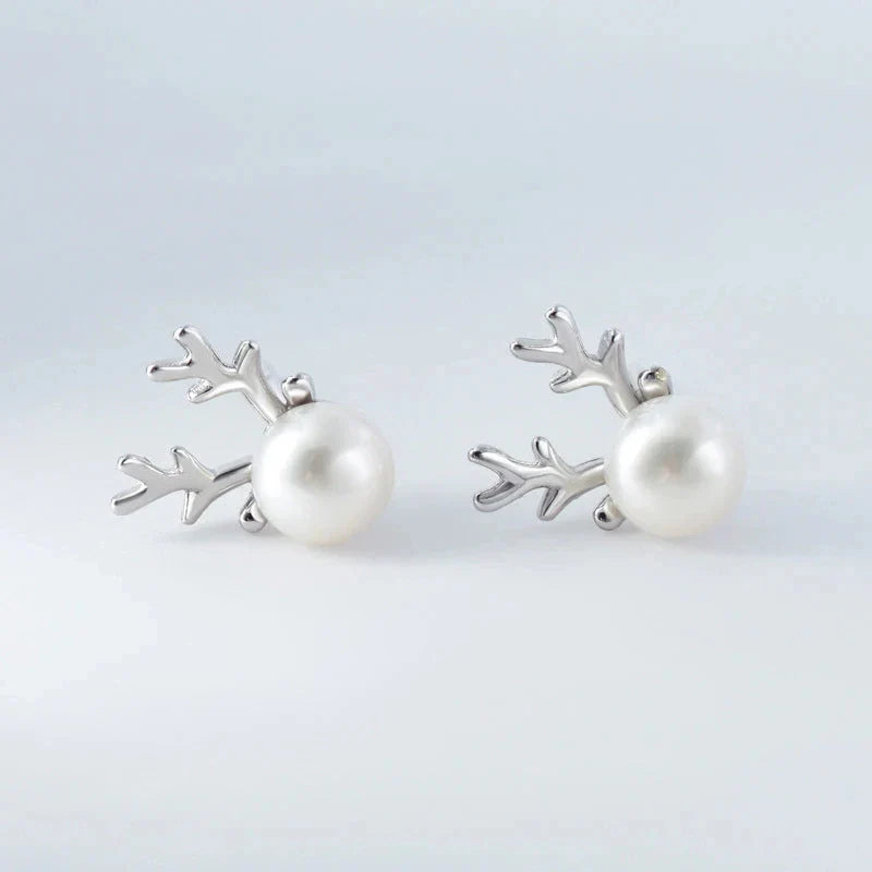 Pendientes de Perlas de Reno
