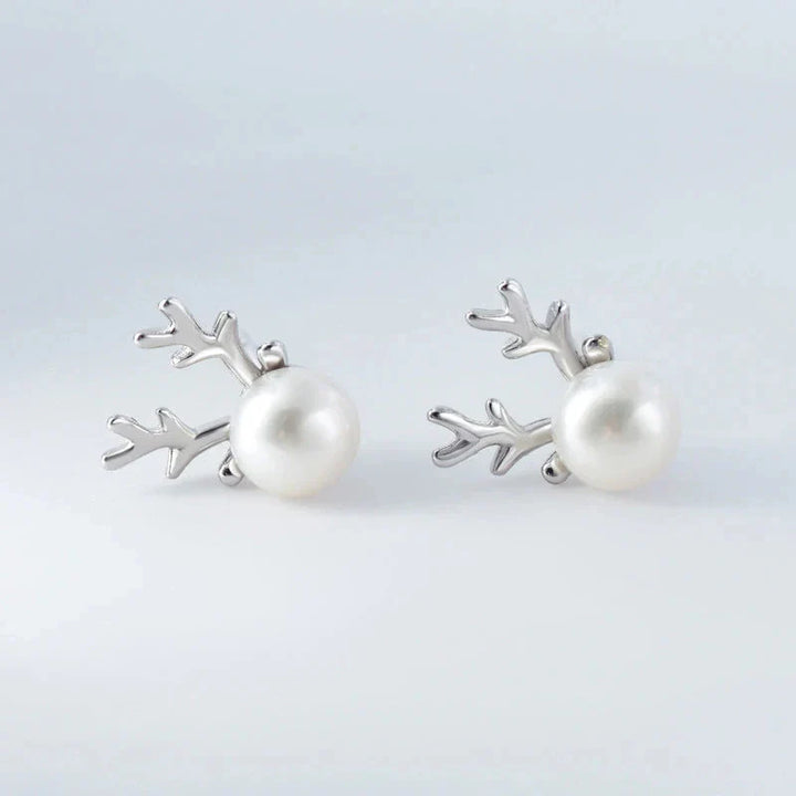 Pendientes de Perlas de Reno