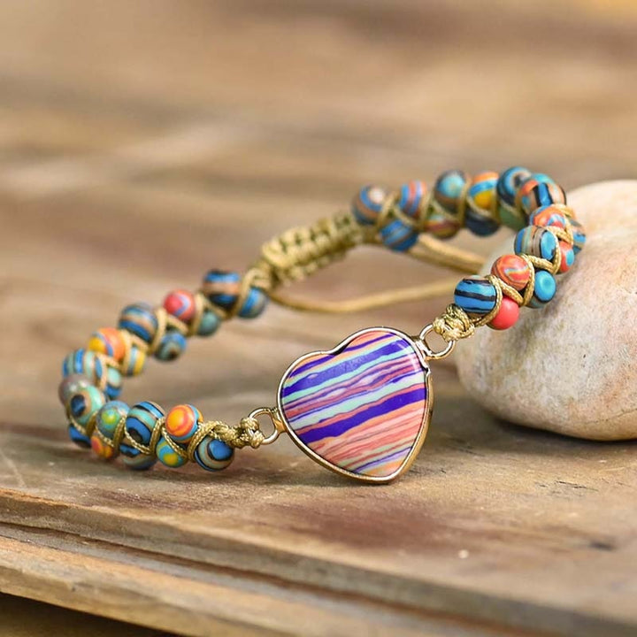 Pulsera de Amor de Jaspe Imperial