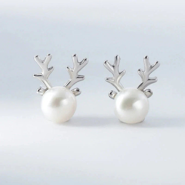 Pendientes de Perlas de Reno