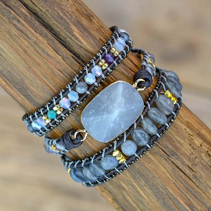 Pulsera de Protección de Labradorita