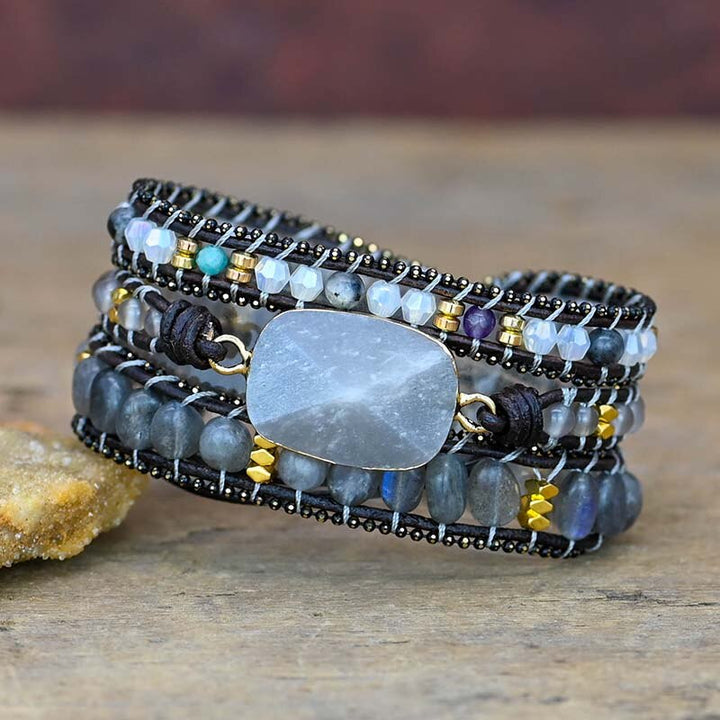 Pulsera de Protección de Labradorita