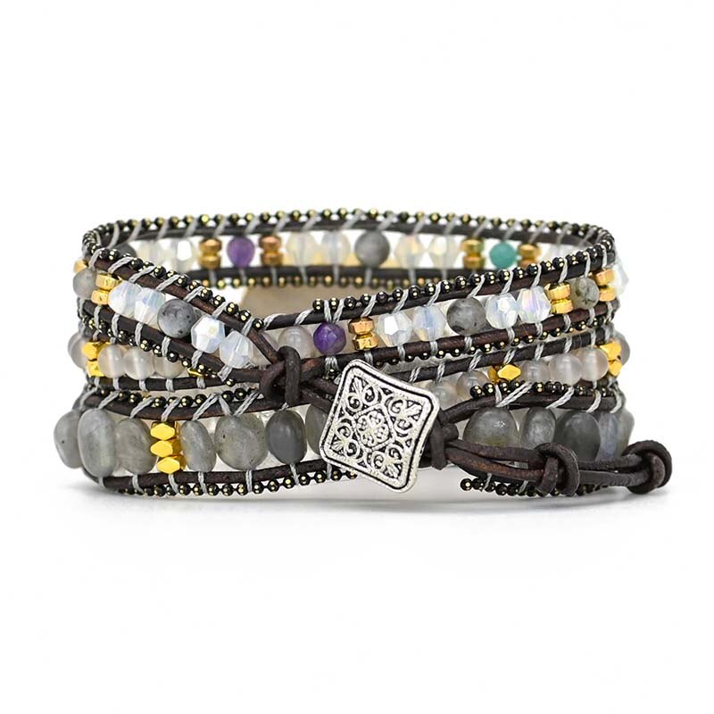 Pulsera de Protección de Labradorita