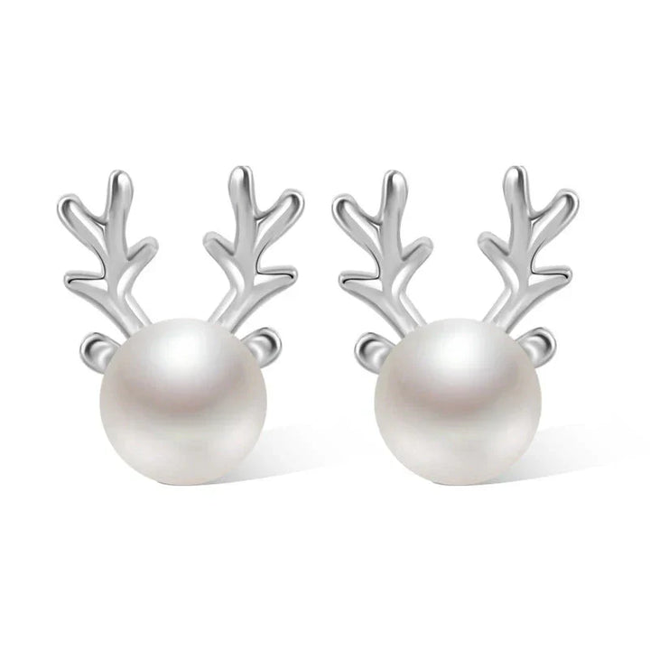 Pendientes de Perlas de Reno
