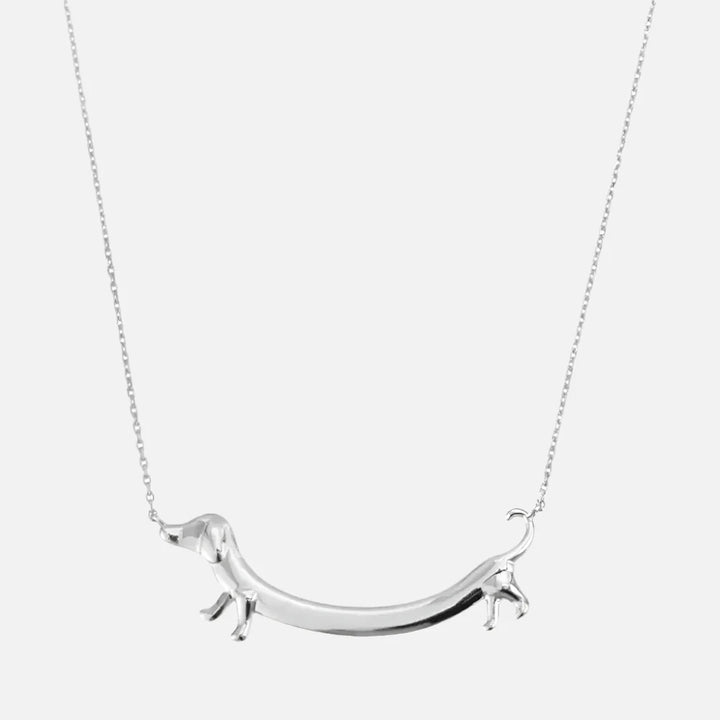 Collar de Salchicha en Tono Dorado