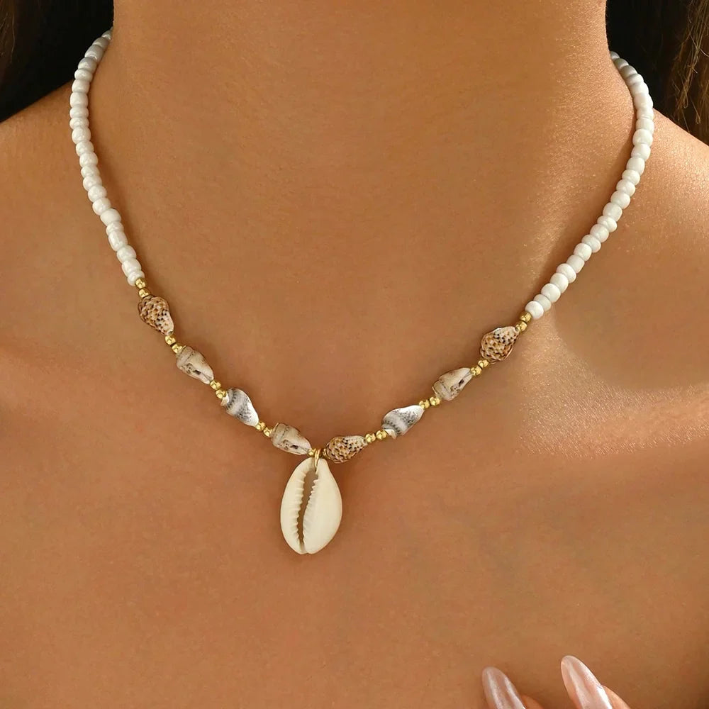 Collar Colgante de Concha Sueños Oceánicos