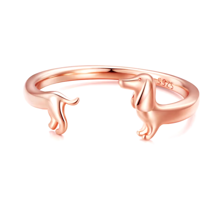 Anillo Envolvente de Dachshund - Por El Amor de Tu Perrito