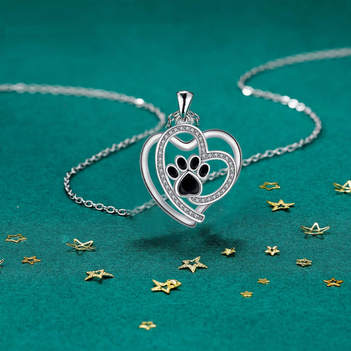 Collar de Clavícula con Huella de Patita Linda
