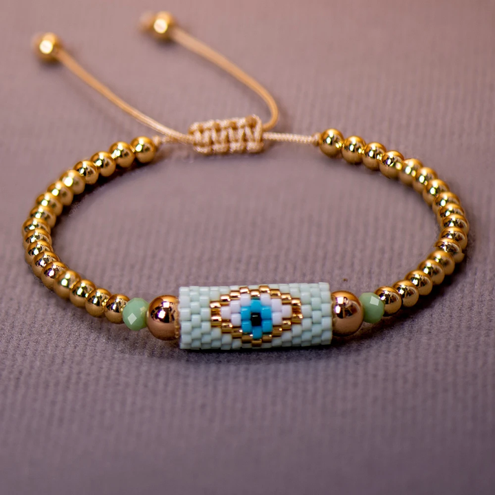 Pulsera de Oro Nazar